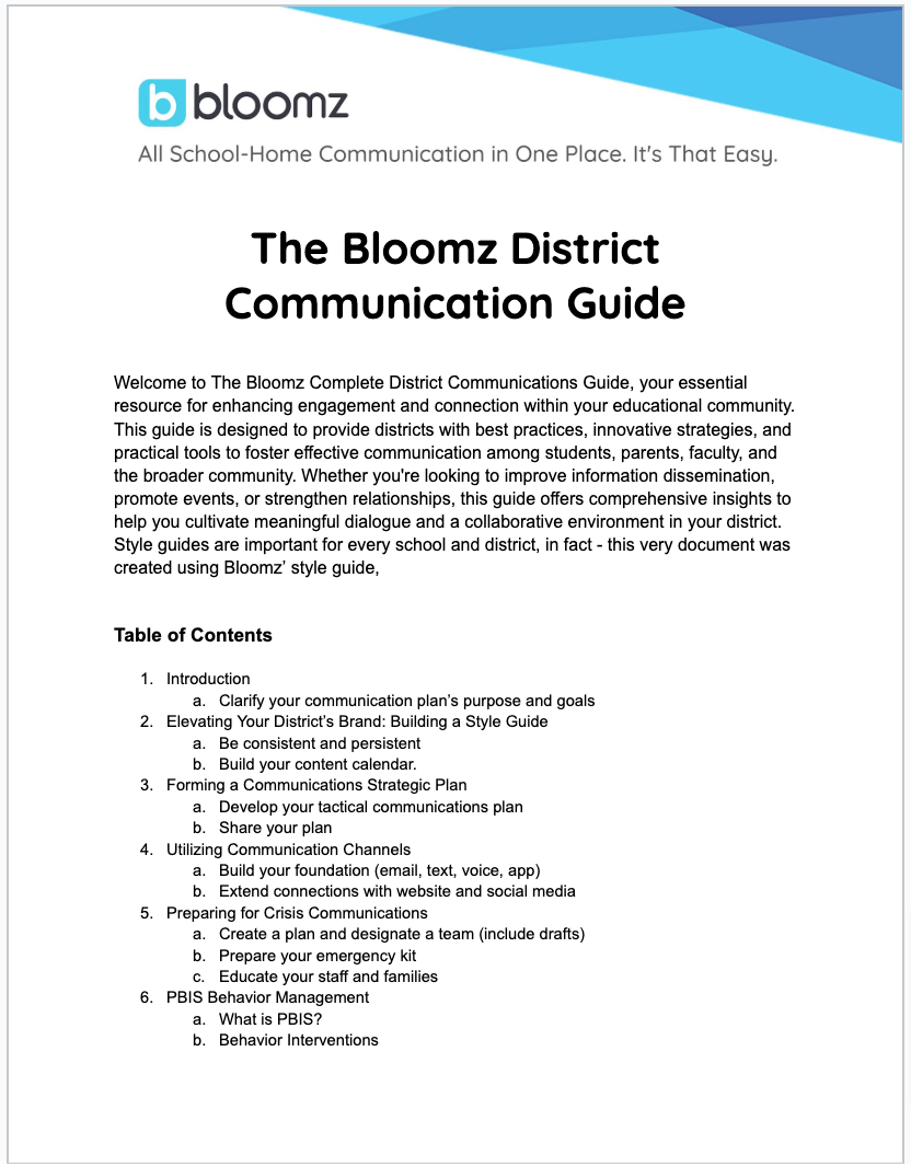 Unlock Effective Communication with The District Communication Guide