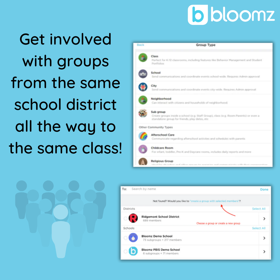 Creating Groups and Adding Members with Bloomz