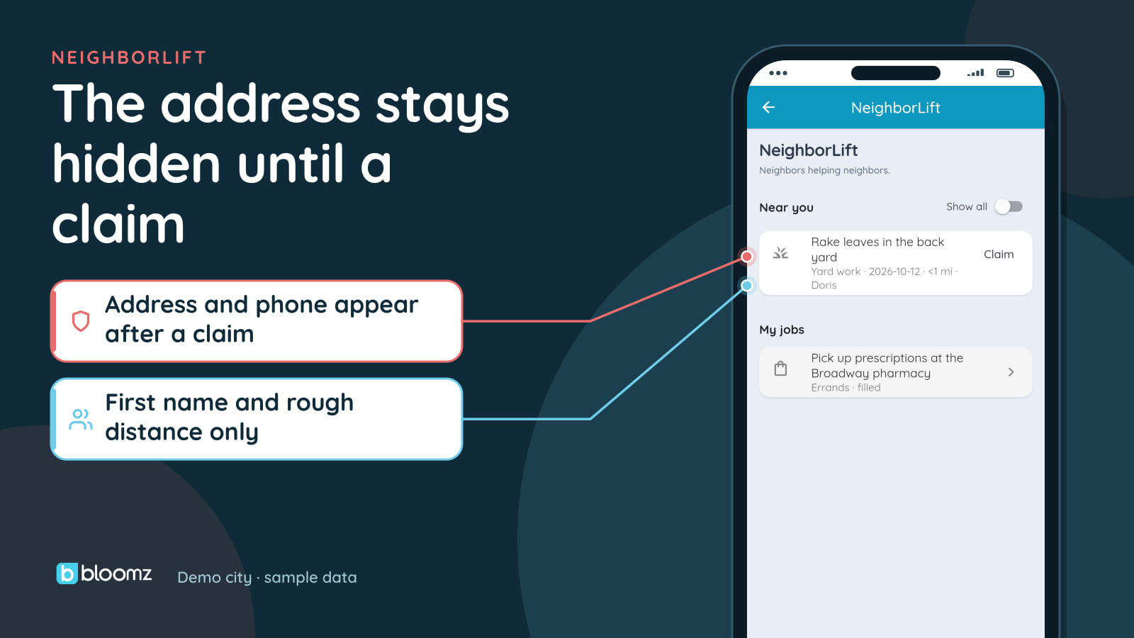 NeighborLift: A Neighbor-Help Program Without the Spreadsheet